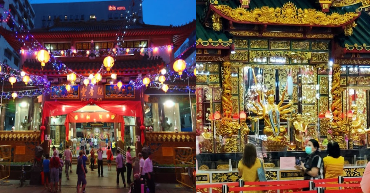 KWAN IM TEMPLE AT WATERLOO STREET REMOVES ODDEVEN NRIC ENTRY