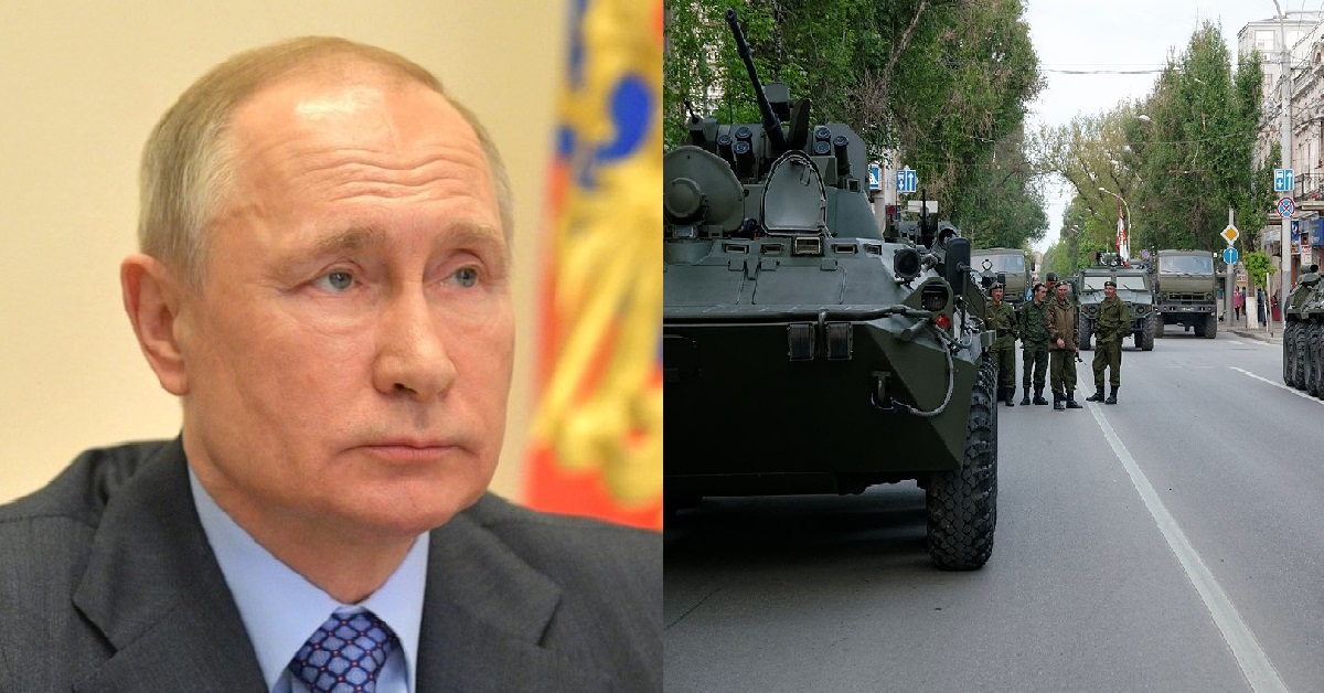 VLADIMIR PUTIN ORDERS TROOPS INTO EASTERN UKRAINE, CALLS IT A "COLONY"