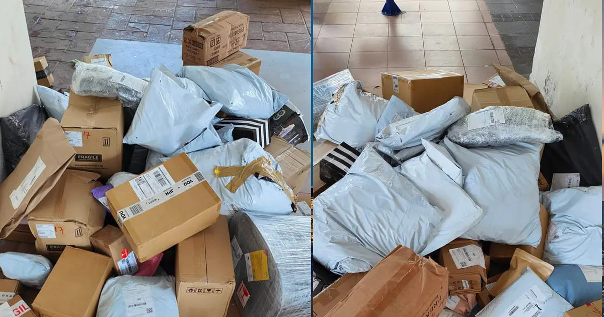 PARCELS & PACKAGES ABANDONED AT CLEMENTI HDB VOID DECK