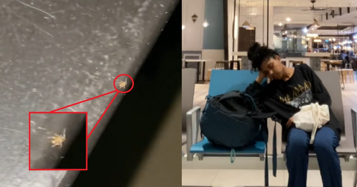 TOURIST FOUND BED BUGS IN CHINATOWN HOTEL, END UP LEFT & SLEPT CHANGI AIRPORT