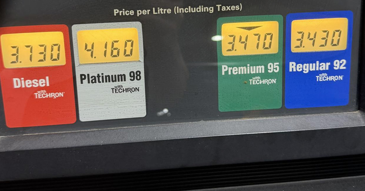 Diesel Prices Surge Past Petrol Rates in Singapore for the First Time