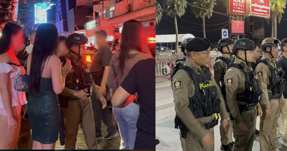Thailand Pattaya Police Arrest 31 Transgender Woman After Dozens of ...