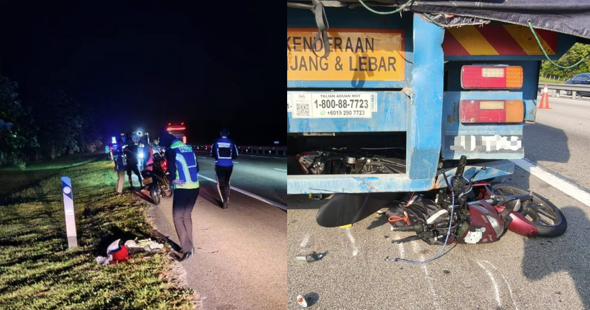 20-Year-Old Singaporean Motorcyclist Dies After Lorry Crashes Into His ...