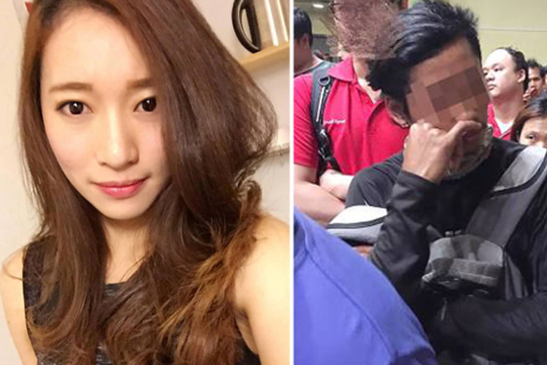 Molestor Touch Malaysian Girl At Custom Then Smell Finger