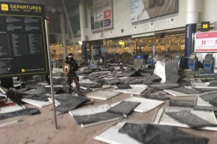 Belgium Brussels Airport, 34 Dead(Video)