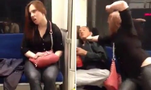 Possessed By Ghost And Attack Random People On Train