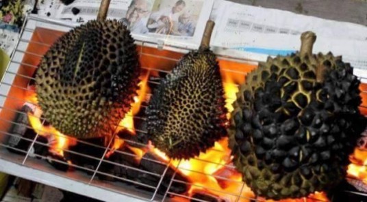 Ever Try Before BBQ Durian?