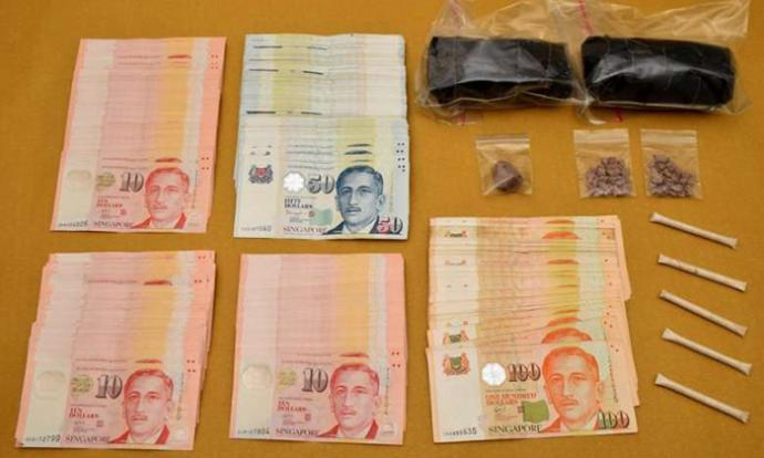 Geylang Drug Dealer Arrested With $200,000 Woth Of Drugs