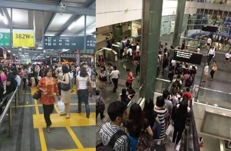 Punggol And Sengkang LRT Down