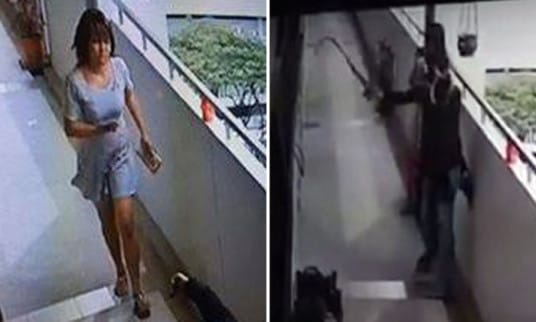 Ah Lian Loan Shark Splash Paint At HDB Door(video)