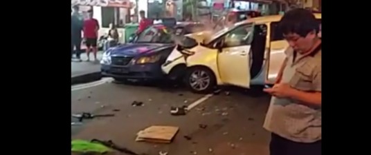 Major Acident At Geylang Lorong 15 (Video)