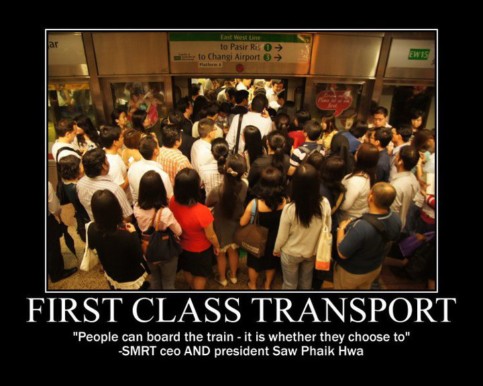 Singapore’s increase in population is one of the reasons MRT keep failing