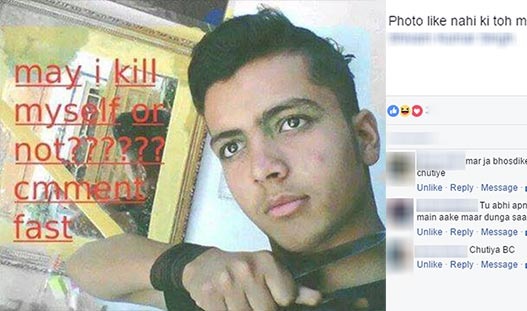 Indian Boy Tries To Get Famous Online By Attempting Suicide But Get Laugh At