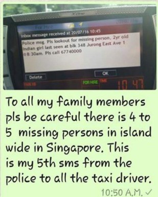 Singapore Missing Children On The Rise