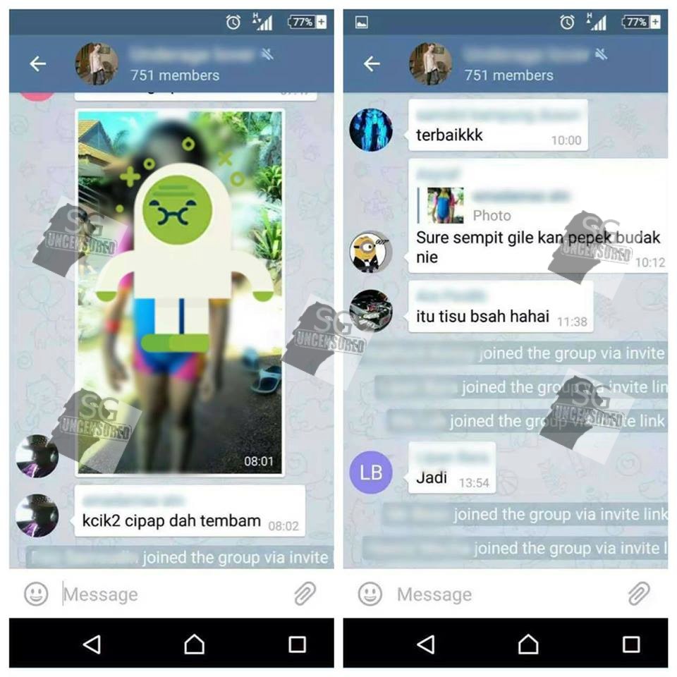 Johor pedophilia group is planning a trip into Singapore