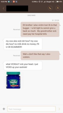 “MY COW ALSO SICK” GIVE ME BACK MY MONEY C*B SCAMMER