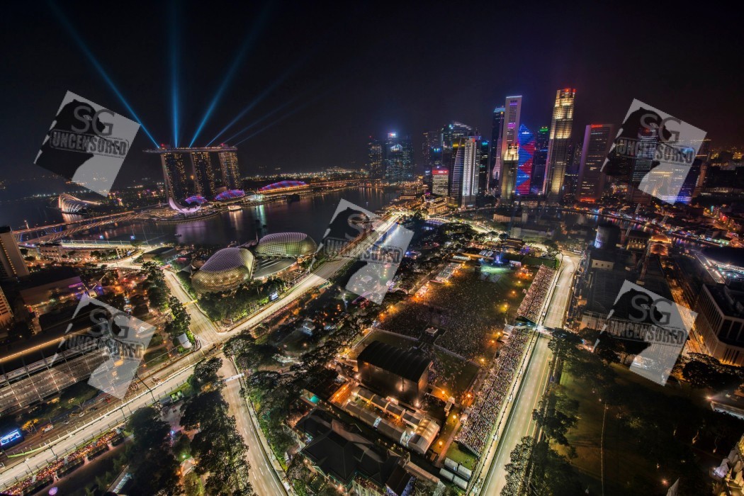 Which hotel have the best view for F1 Singapore