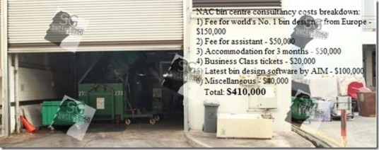 Minister GRACE FU: Spend $410K consultant fee for rubbish bin project as “complex project”