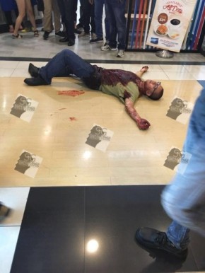 Man covered in blood found at Northpoint shopping center in Yishun