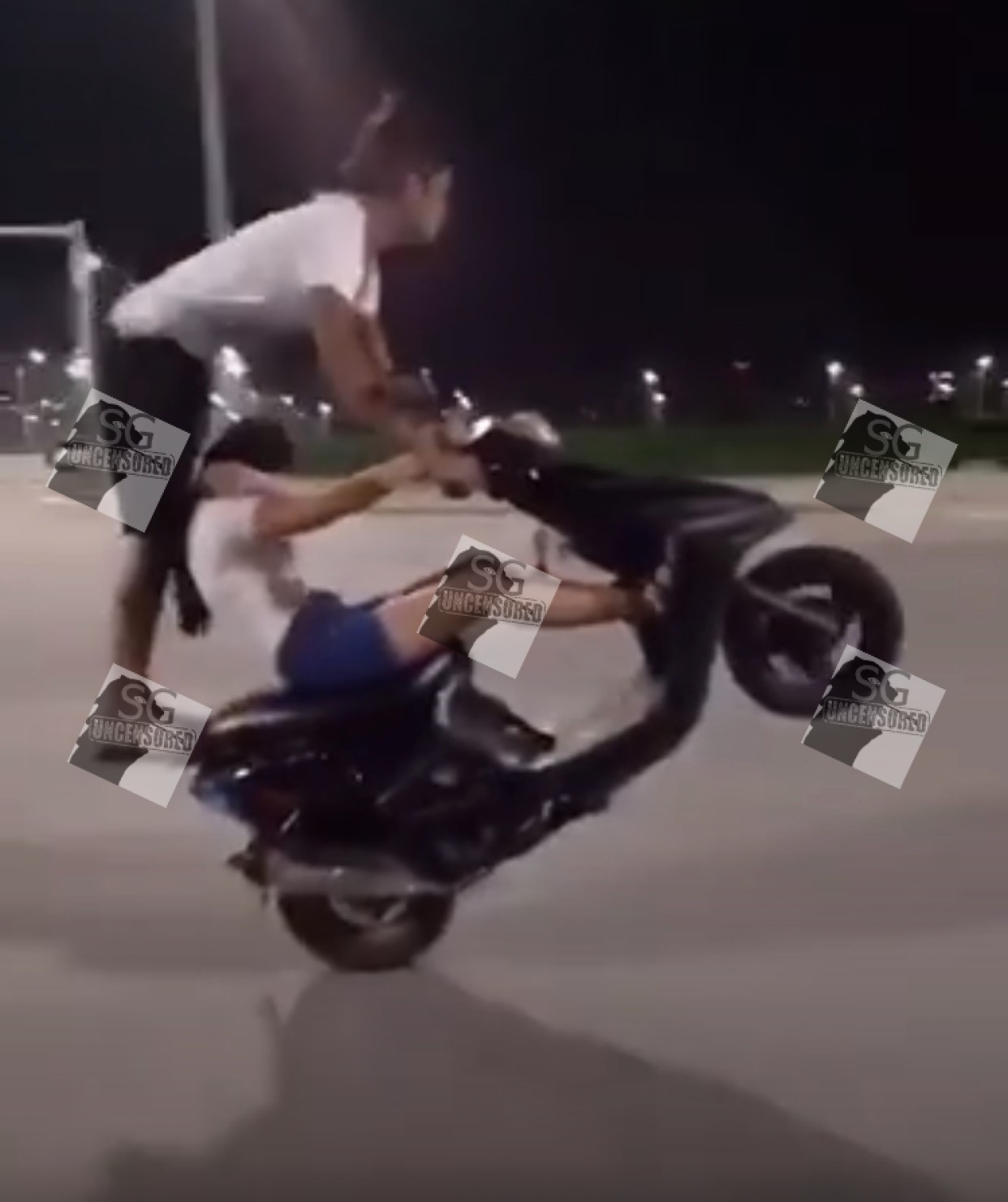 PRC Showing off ends in tragic(Video)