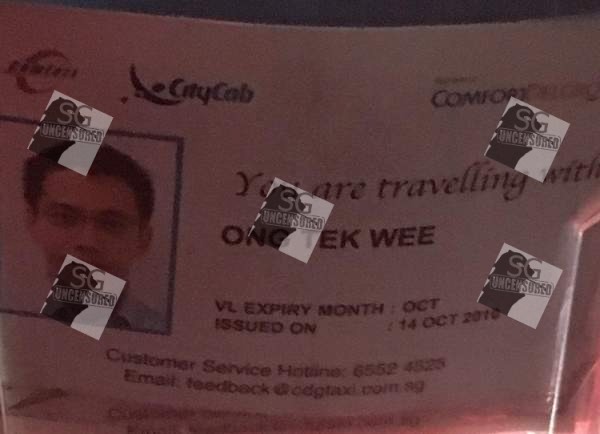 Singapore Taxi Driver That Deserve Award For Honesty!