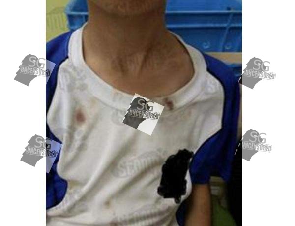 Small Boy Bullied By Grown Ass Man “Hurt My Daughter? U Stand There I Kick Till U Bleed”
