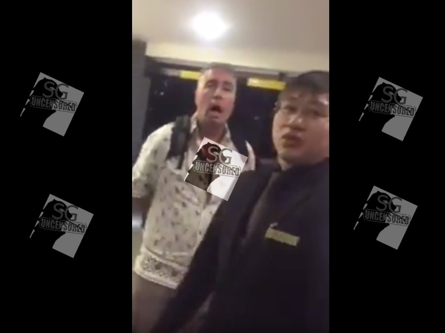 Drunk Geylang FT Ang Moh Dont Want Pay Cab Fare