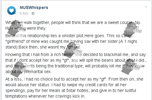 Guy Claims He Got Black Mail From His “GF” After having S*X with her sister