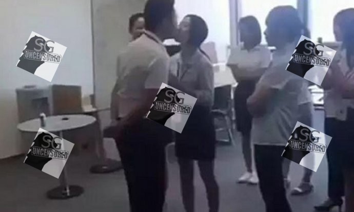 China Company Boss, Kiss All Female Employees To Build Relationship. Male one how?