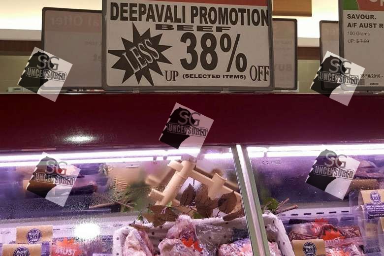 Insensitive Cold Storage Promotion ” Deepavali” Beef Promotion