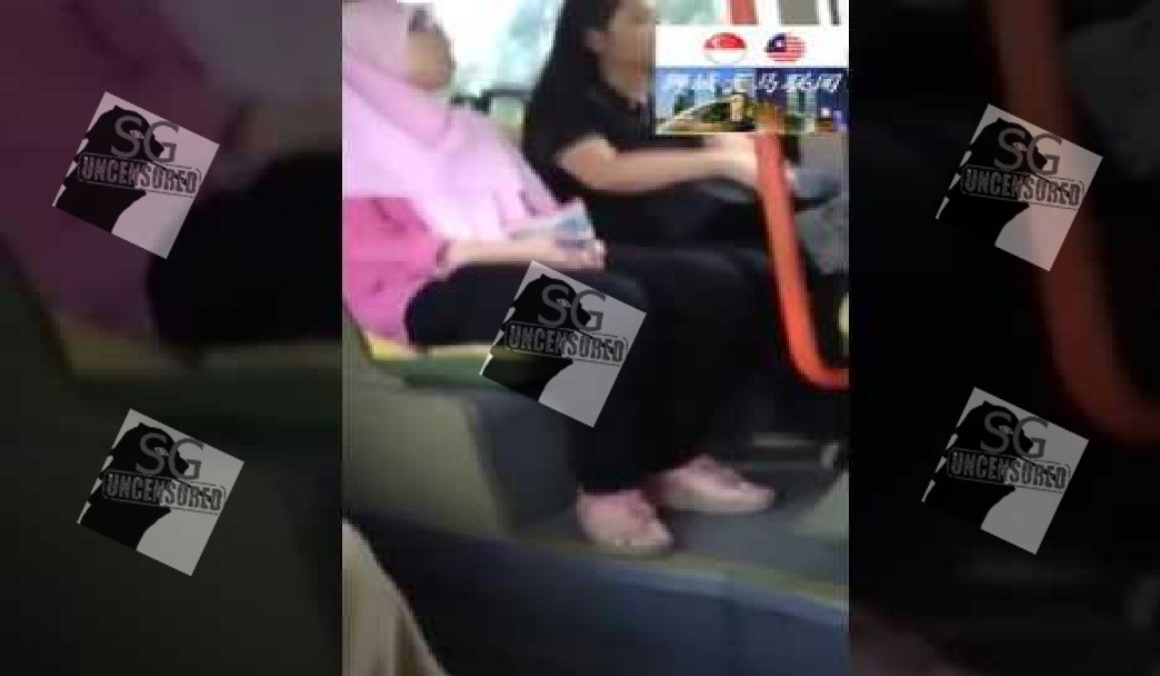 Angry Man Abuse Woman On Bus “Take off your pants and play with me la”(Video)