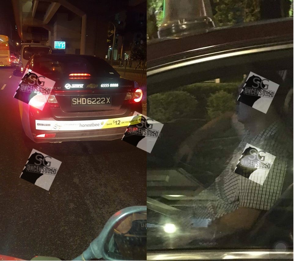 MULTIPLE COMPLAINS OF THIS DRIVER – BEAWARE SHD6222X SMRT TAXI