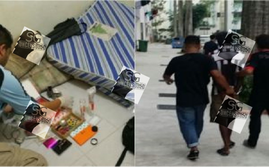 Drugs At Geylang Worth $300,000. 81 Suspects Arrested