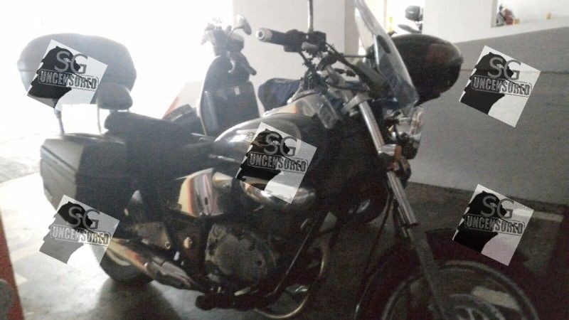 Someone pee on my motorbike seat at Toa payoh Central Carpark