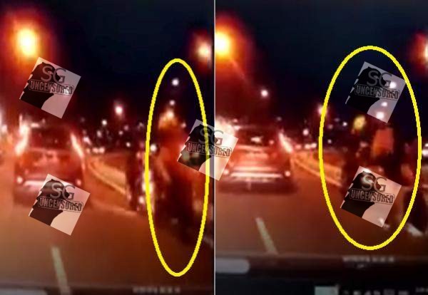 MOTORIST TOPPLES OVER WITH PILLION RIDER – LOOKS FOR RECKLESS DRIVER WHO CAUSED ACCIDENT