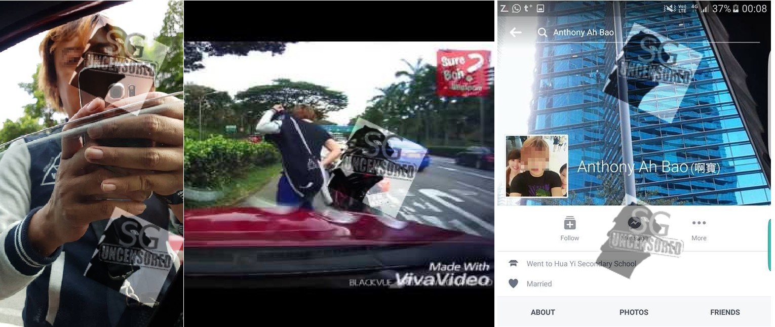 Mental Patient Can Drive On Road?  Siao Lang Street Fighter On AYE(Video)