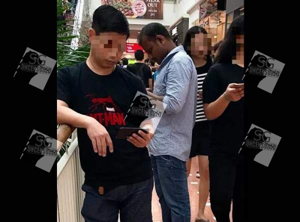 STALKER ALERT. GUY FOLLOWED MY WIFE AT JURONG FROM MRT TO SHOPPING CENTER