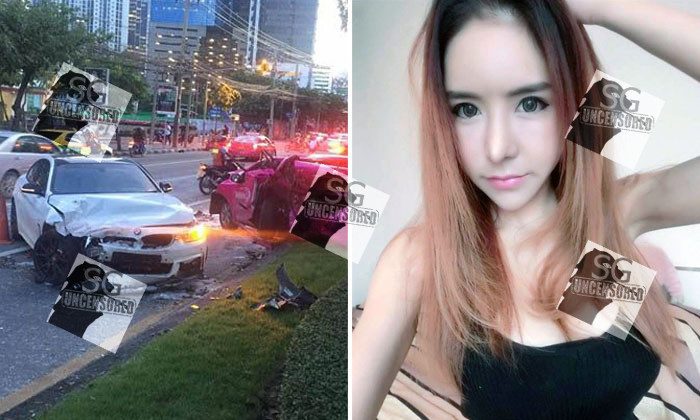 Sexy Thai Model Was On Drugs When She Crashed Her BMW