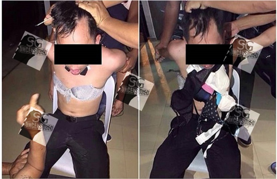 Yishun  Lingerie Thief get shamed