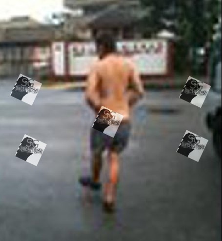 Half Naked man prowling around Jurong