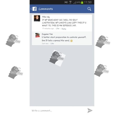 Guy Said If Worker Party Win Next Election He Will Castrate Himself