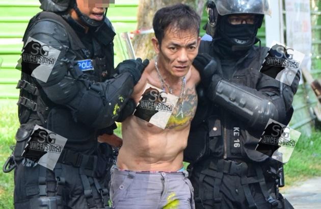 Drug Addict Hold Mother As Hostage In HDB And Threatened To Burn The House