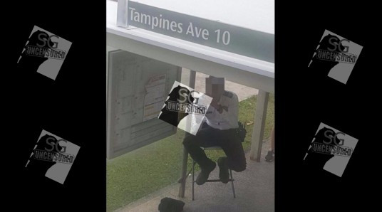 DON’T SAY I NEVER TELL U: Speed Camera Ninja Spotted Hiding At Tampines Ave 10 Bus Stop!!
