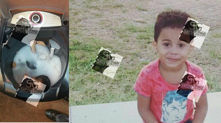Meanwhile In Cambodia… Mother Put Son In Washing Machine And Drown Him(Video)