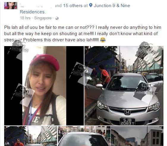 Girl Claims Driver Shout At Her(Video) Please be the judge!