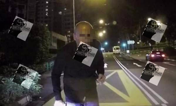 Drunk Ang Mo Jaywalk and challenges me to fight on the street!!!