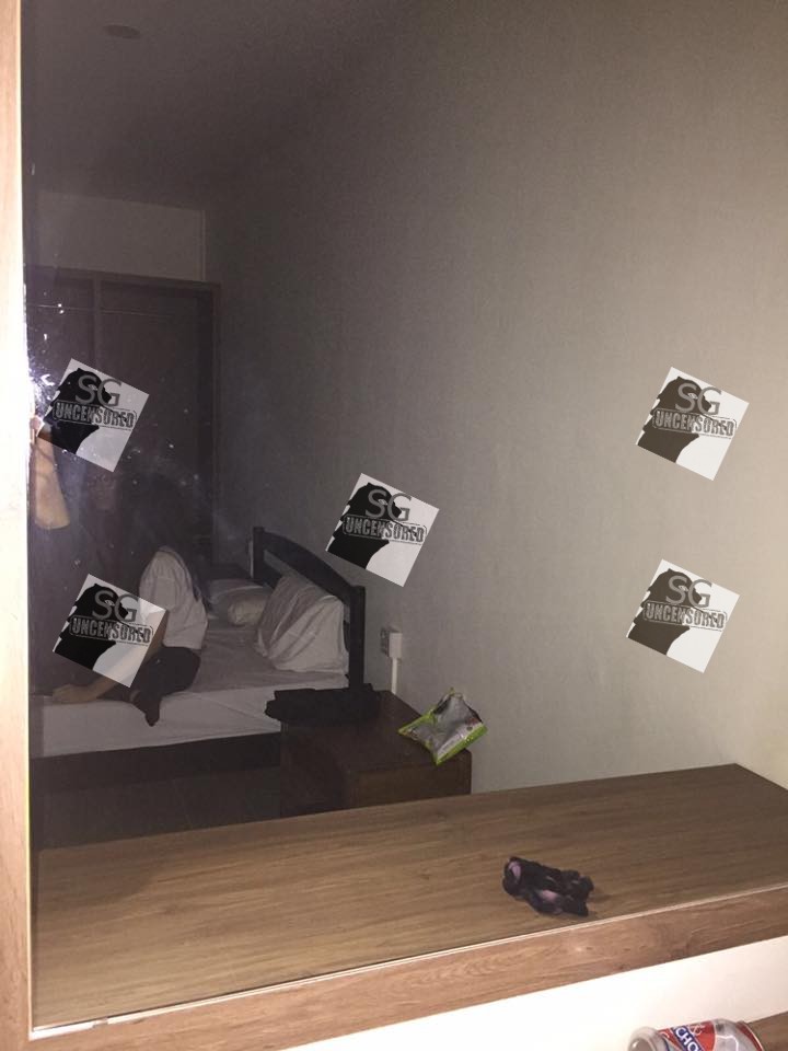 Yacht Club Chalet in changi area appeared to be haunted!!