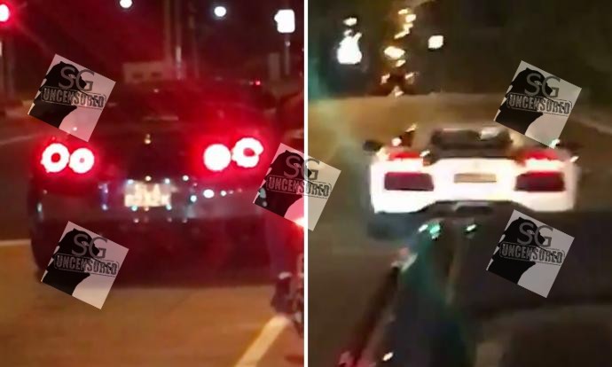 Lamborghini & GTR Racing At Yishun! (video) Yishun ah…..