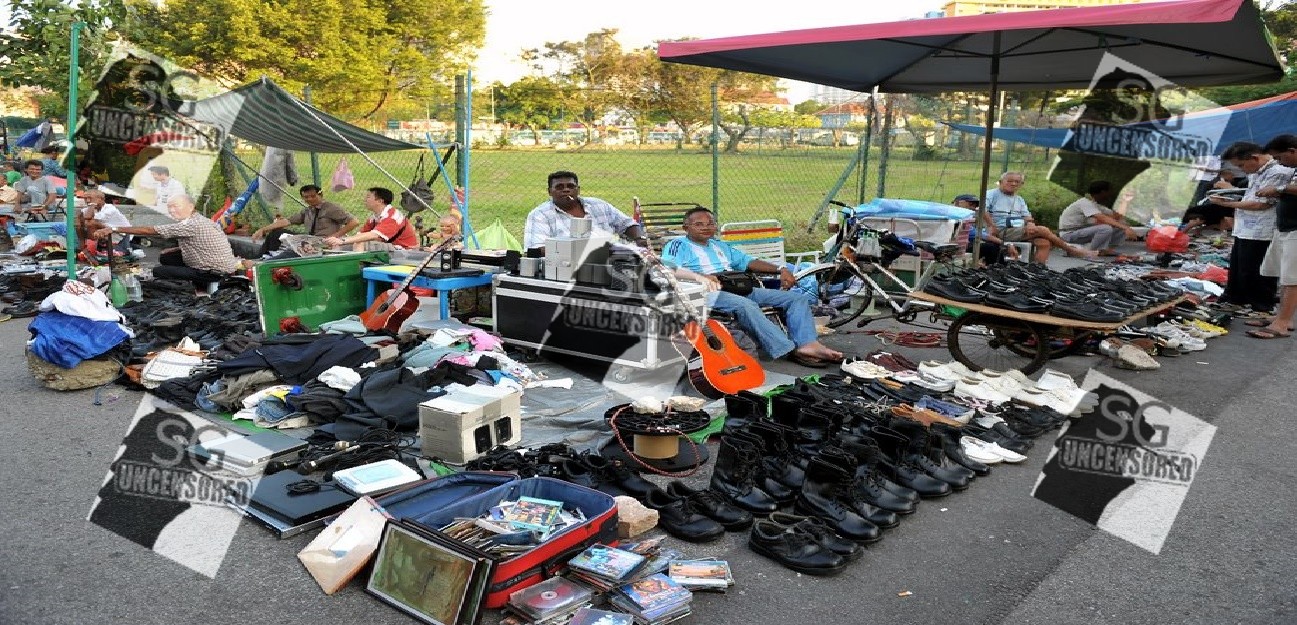 THIEVES MARKET IN SUNGEI ROAD gone due to modernization!