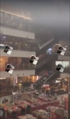 A fire broke out at Chinatown Point